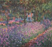 Claude Monet The Artist's Garden at Giverny oil painting picture wholesale